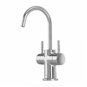 Insinkerator DualTap Boiling and Chilled Side Tap System J-Shape Chrome DT3010-CH