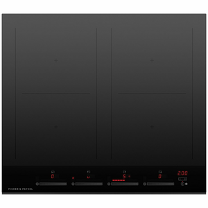 Fisher & Paykel Series 7 60cm Induction Cooktop Black Glass CI604DTB4