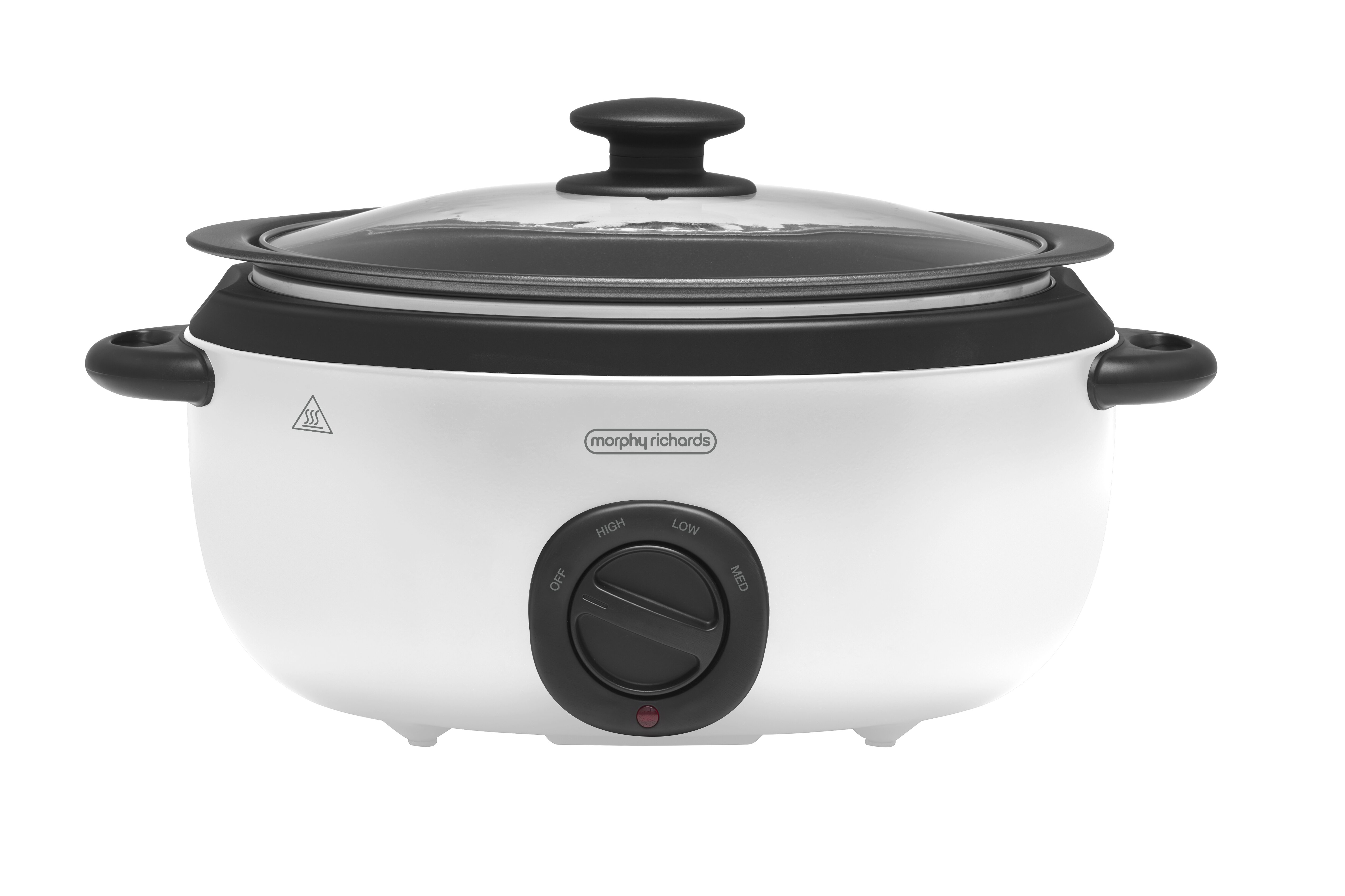 Morphy Richards 6.5L Slow Cooker Vivid White MRSC65WT Andoo