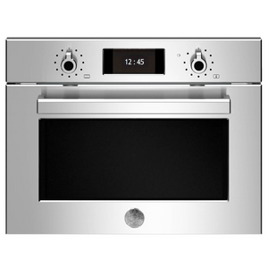 Bertazzoni 45cm Professional Series Combi-Steam Compact Built-In Oven F457PROVTX