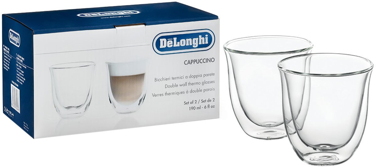 Delonghi Cappuccino Glasses