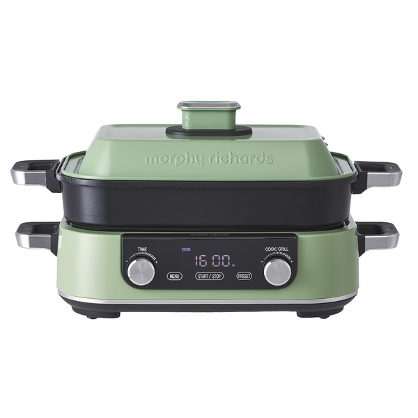 Cook Pot Torphy Morphy Richards Digital Multifunction Cooking Pot Green MRMP3GN | Andoo