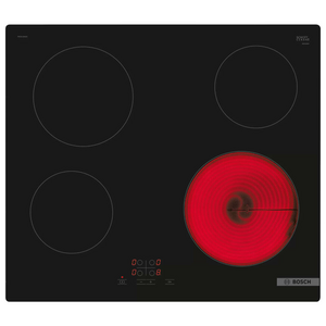 Bosch 60cm Series 4 Ceramic Cooktop Black PKE611BA2A