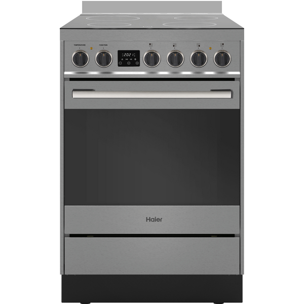 Haier 60cm 4 Elements Freestanding Electric Oven Cooker HOR60S9CESX1