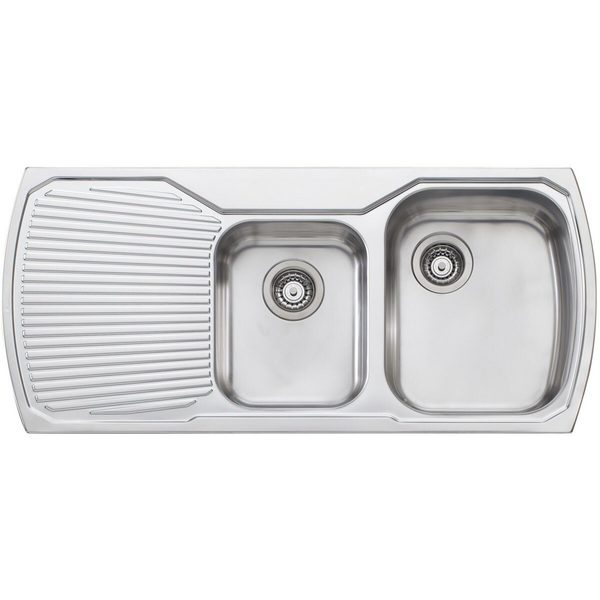 Oliveri Monet 1 3 4 Bowl Topmount Sink with Drainer MO712 NZ 1TH OF Andoo