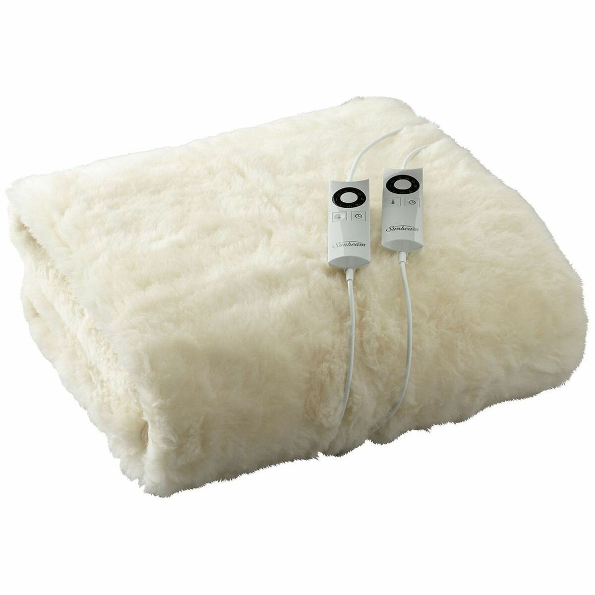 Sunbeam Sleep Perfect Wool Fleece Electric Blanket King BLW5671