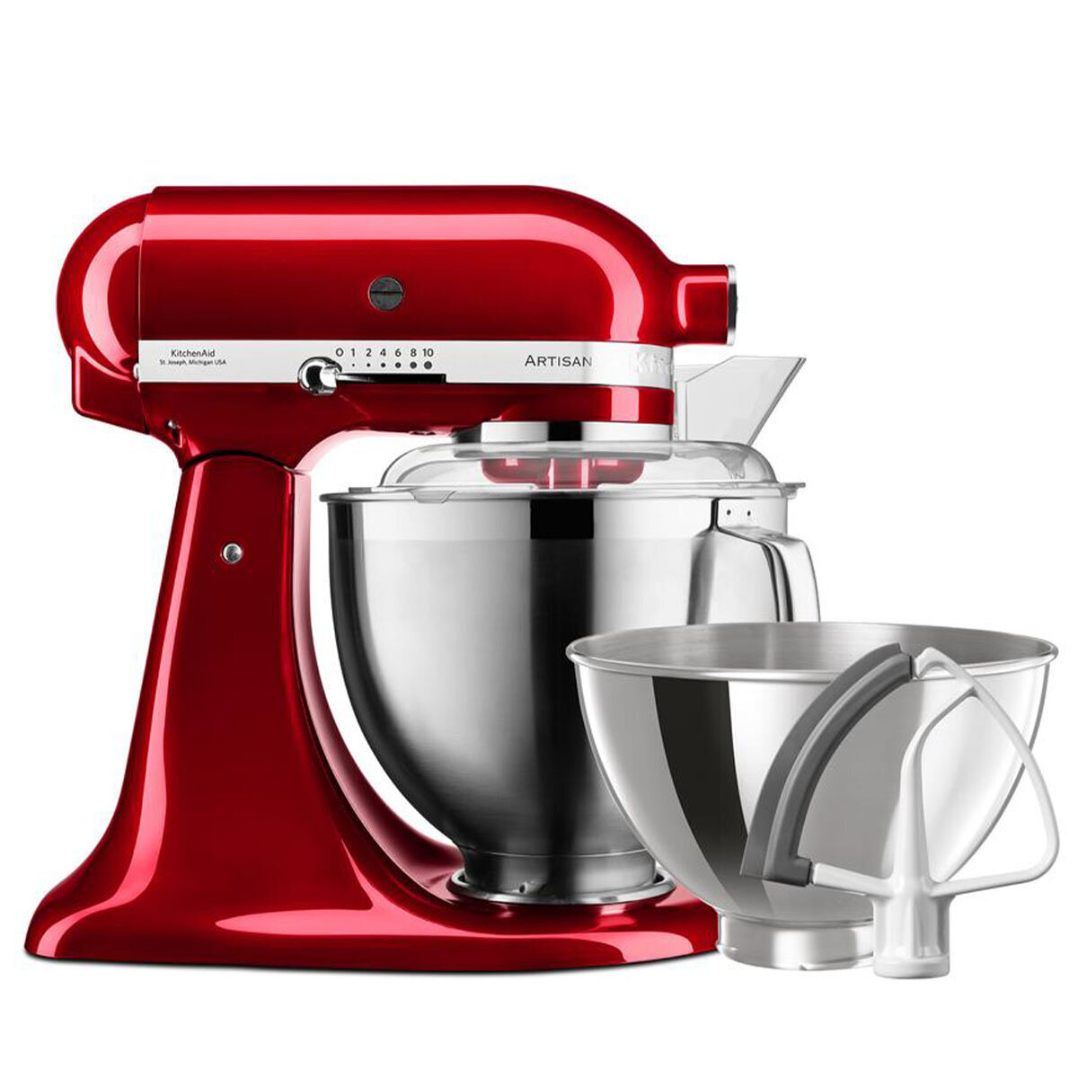 KitchenAid Artisan Stand Mixer Candy Apple Red 5KSM177ACA | Andoo