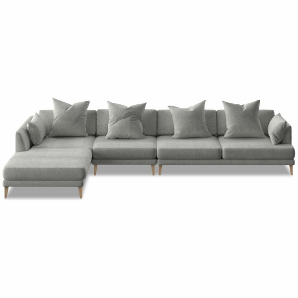 Extended store chaise sofa
