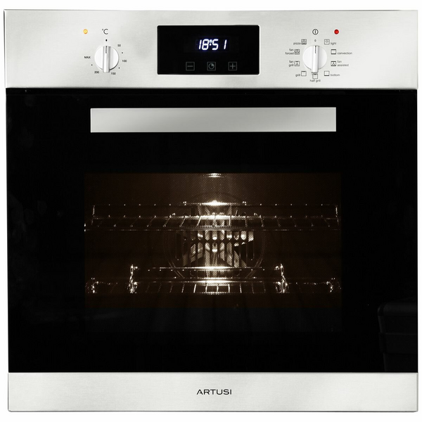 Artusi 60cm Maximus Series Stainless Steel Built-In Oven AO651X