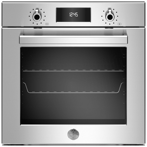 Bertazzoni 60cm Professional Series Pyrolytic Built-In Oven F6011PROPLX